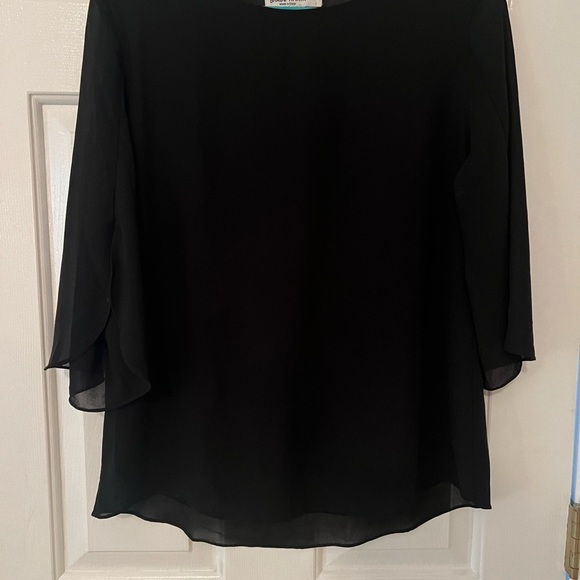 Grace Karin Elegant Black Women's Top - Picture 1 of 5